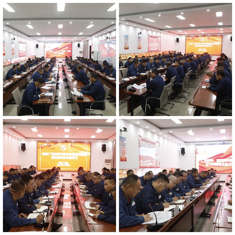 7月6日，煉鐵廠黨委利用視頻會形式組織黨委及各支部召開黨史學習教育專題讀書班